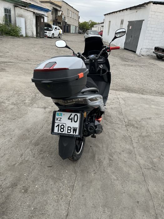 Скутер пробег 1100