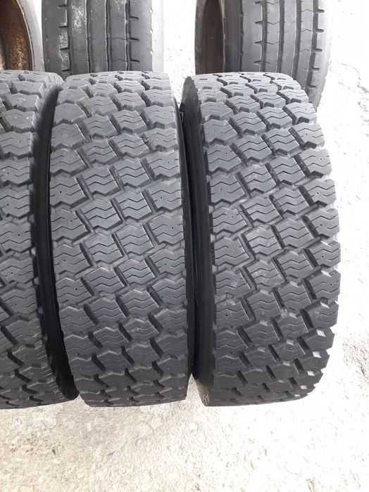 4 тежкотоварни гуми Нов-Регенерат R19.5 305/70 148/145M M+S Germany