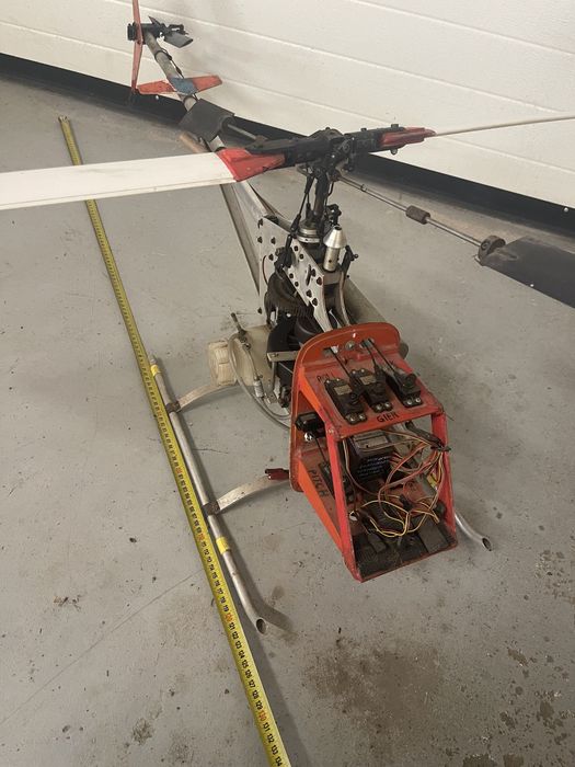 Aeromodel Elicopter nitro heli