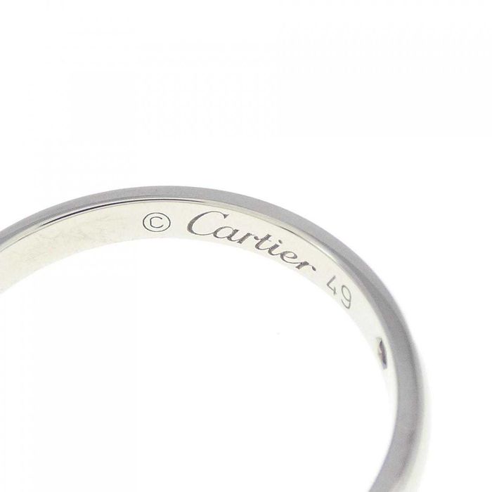 Inel Original Cartier din Platina PT 950  cu diamante , Marimea 49