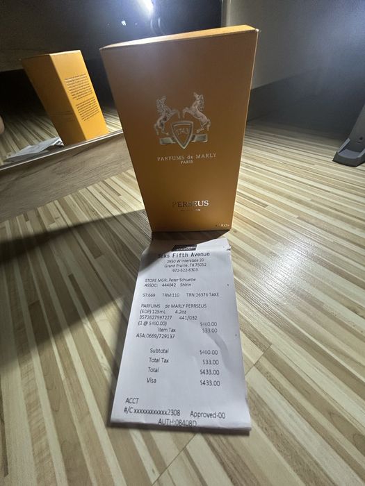 Parfums de Marly Paris PERSEUS 125 ml