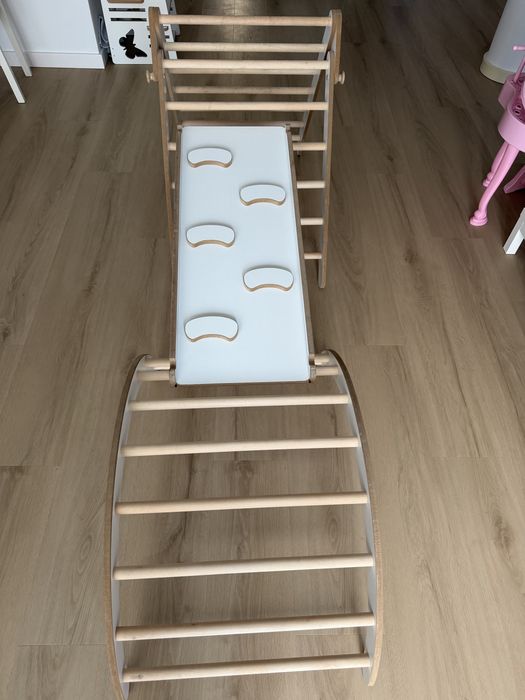 Set 3in1 Triunghi Pikler Montessori