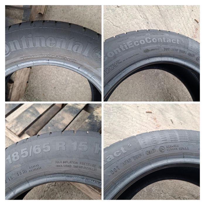 4бр. Continental 185/65/15 Conti Eco Contact 5