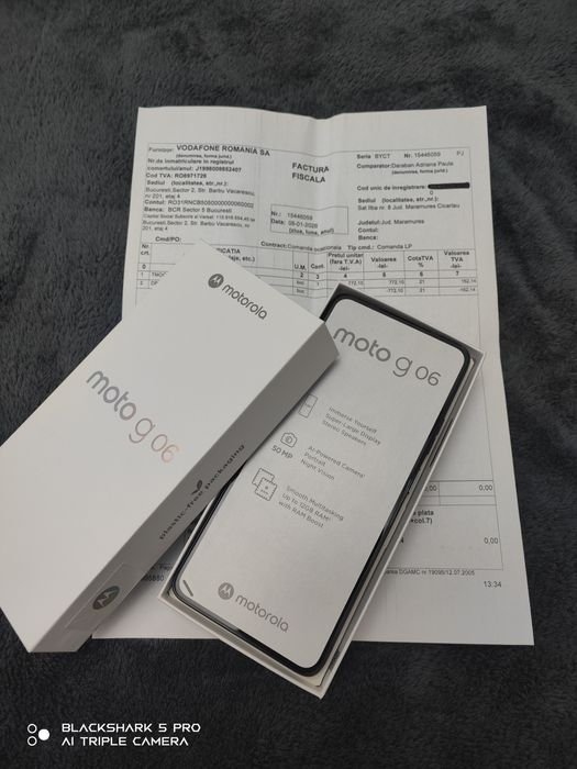 Vând Motorola G06 256GB Tapestry 4G