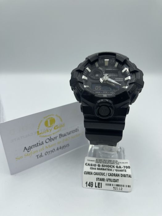 Ceas G-Shock Quartz Curea cauciuc #52112