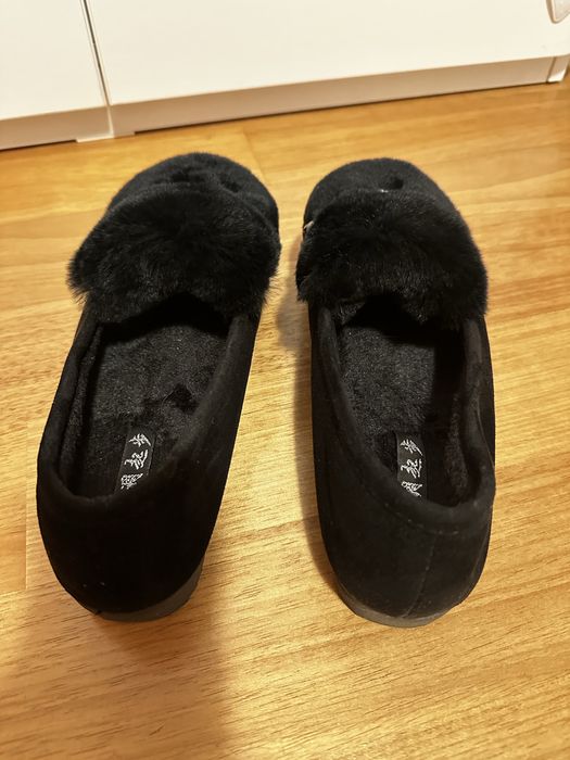 Mocasini imblaniti, blana naturala, marimea 39