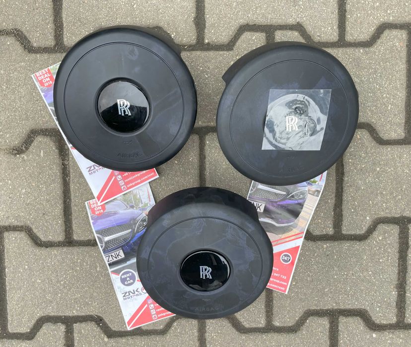 Rolls-Royce - kit airbag - centuri de siguranta - plansa de bord