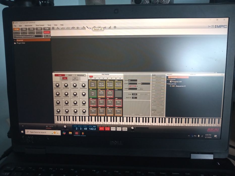 Akai mpc element