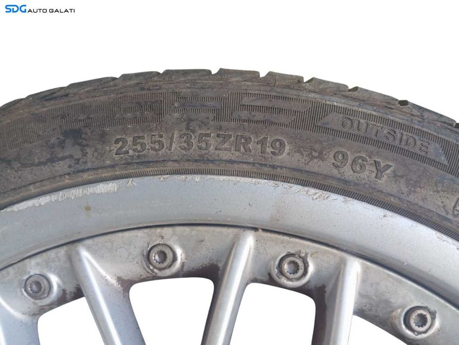 Roata Janta Rezerva Aliaj Daytona Race 255 35 19 R19 Anvelope Cauciucuri Vara Dot 2021 9J ET 33 Audi A4 B8 2008 - 2015 Cod 8T0601025K 8T0601025P [B4507]