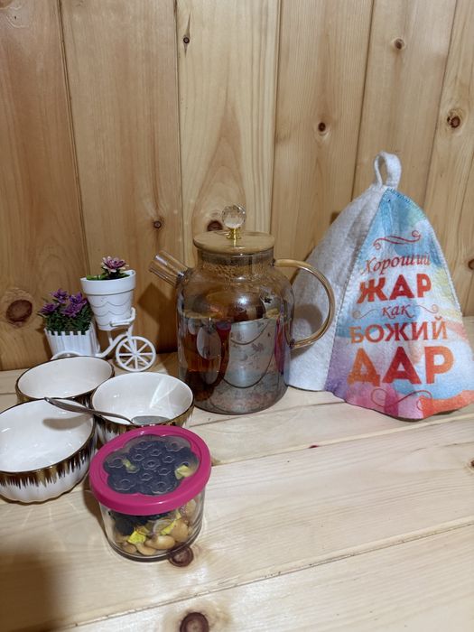 Семейная баня чистая