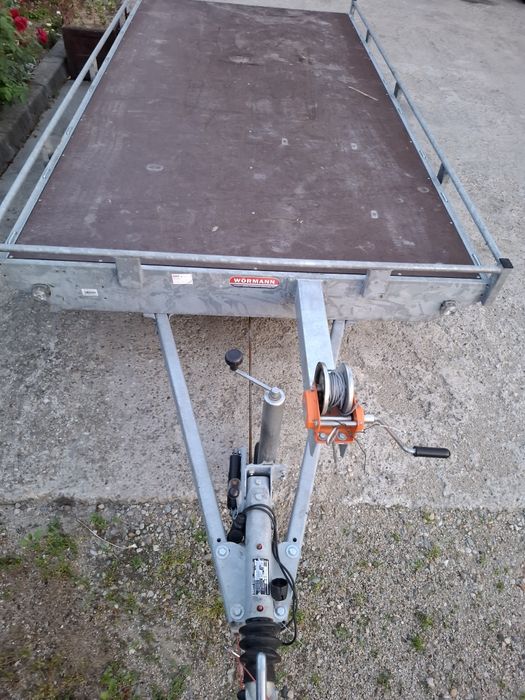Platforma auto Wormann 2700 kg seminoua
