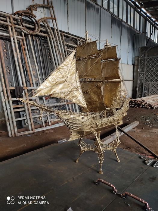 Корабль. Ручная работа