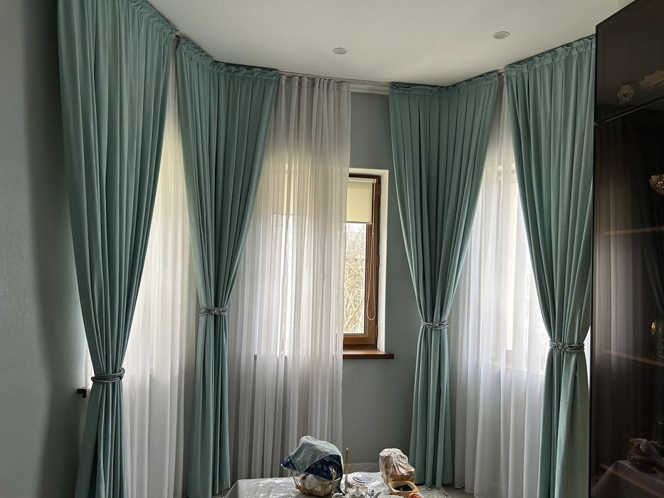 Шторы питек и тюль