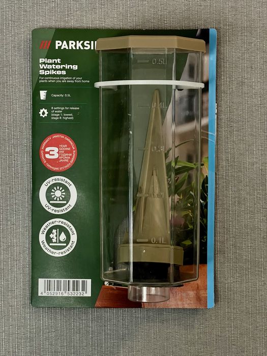 Система за самополиване / капково напояване PARKSIDE 500 ml - 2 броя, автоматично поливане на растения