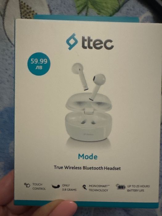 Безжични слушалки TTEC