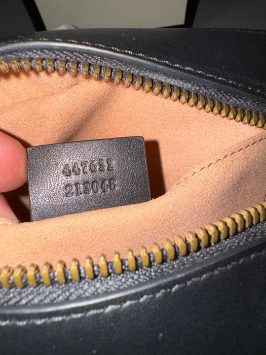 Geanta Gucci originala Black Leather GG Marmont Matelasse noua