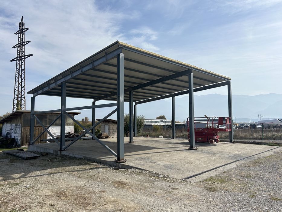 Изработка и монтаж на метални конструкции, ламарини и сандвич панели