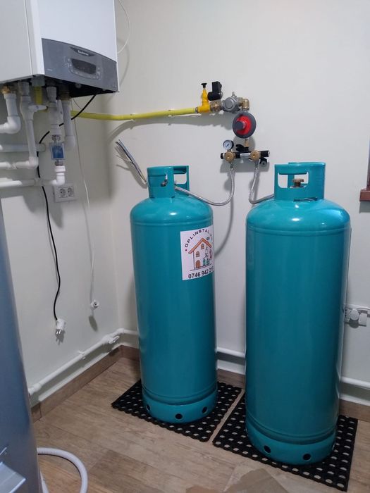 Butelii pentru gaz diferite mărimi