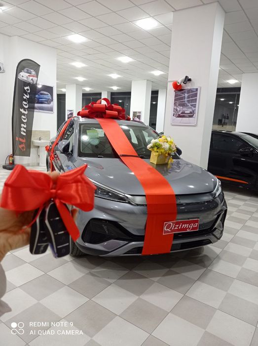 Бантик для машины лента.подаричный бантик