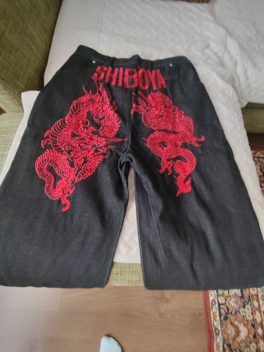 джинсы багги мужские