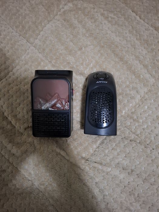 Продавам 2 бр. преносими мини печки