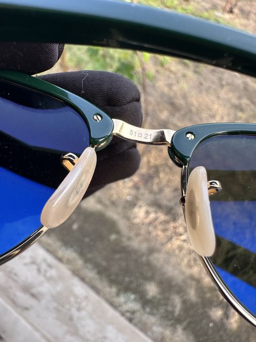 Ray-Ban Clubmaster Chromance Polarized