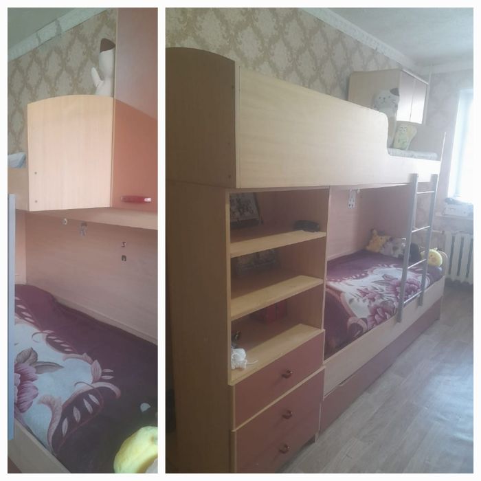 Срочно продам двух ярусную кровать