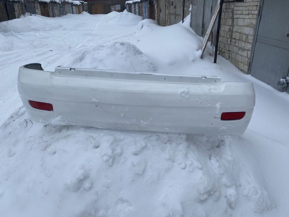 Приодам задний бампер приора