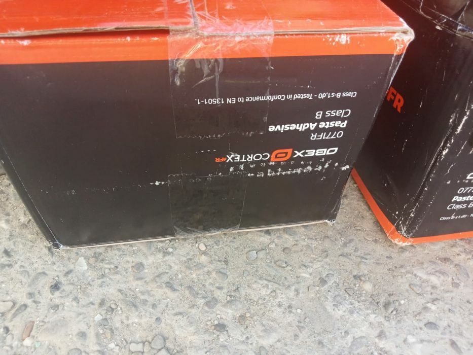 Pasta Adeziva Cortex  0771FR Neagra class B rezistenta la foc