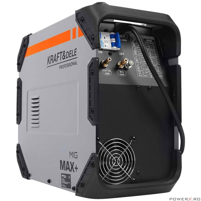 Aparat de sudura cu invertor 5 in 1, 255A, echipat cu tehnologii MIG,