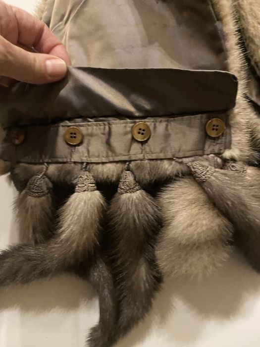 Capa vizon nurca eleganta de dimensiuni mari