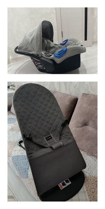 Продам шезлонг и автолюльку