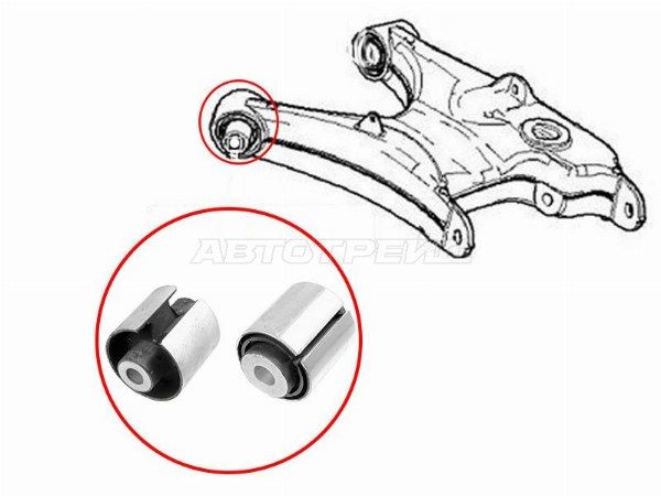 Сайлентблок BMW 5-Series 03-10 / 6-Series 03-10 / X5 99-06 Bmw 520