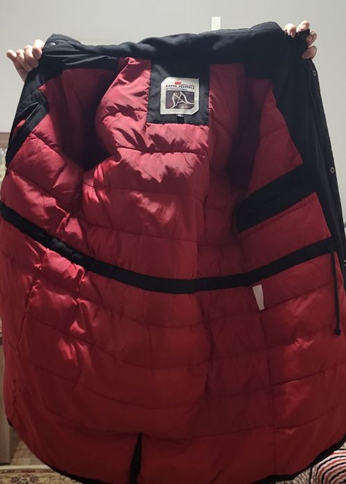 Длинная  зимняя куртка