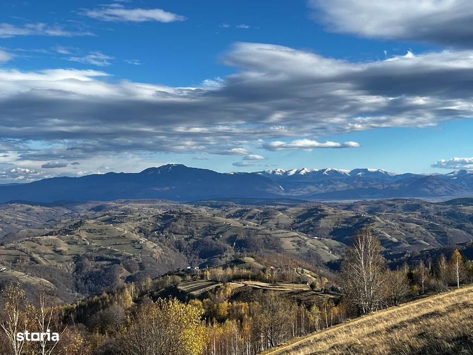 Teren extravilan 2ha, priveliste panoramica spre toti muntii