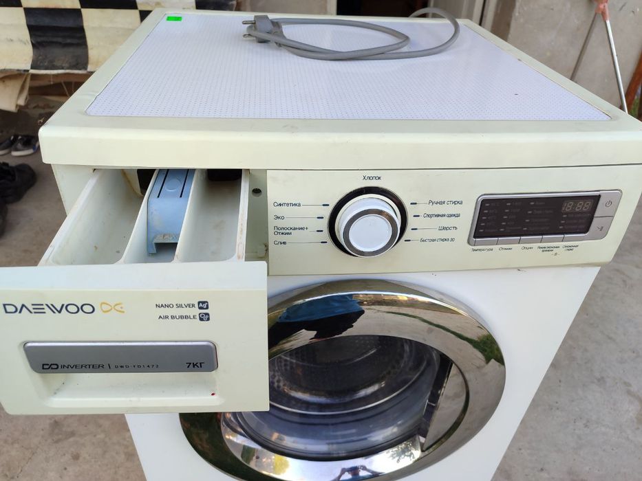 Кир ювуш мошинаси!