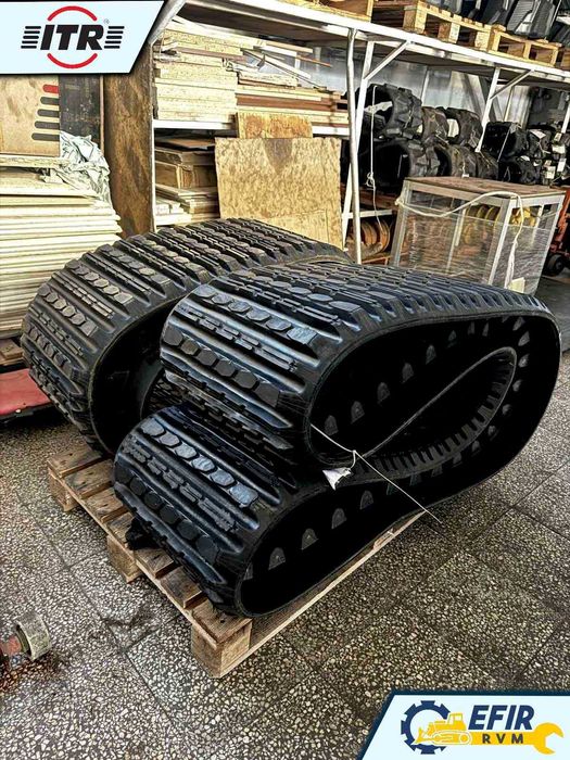 НОВИ гумени вериги ITR за минибагер на склад