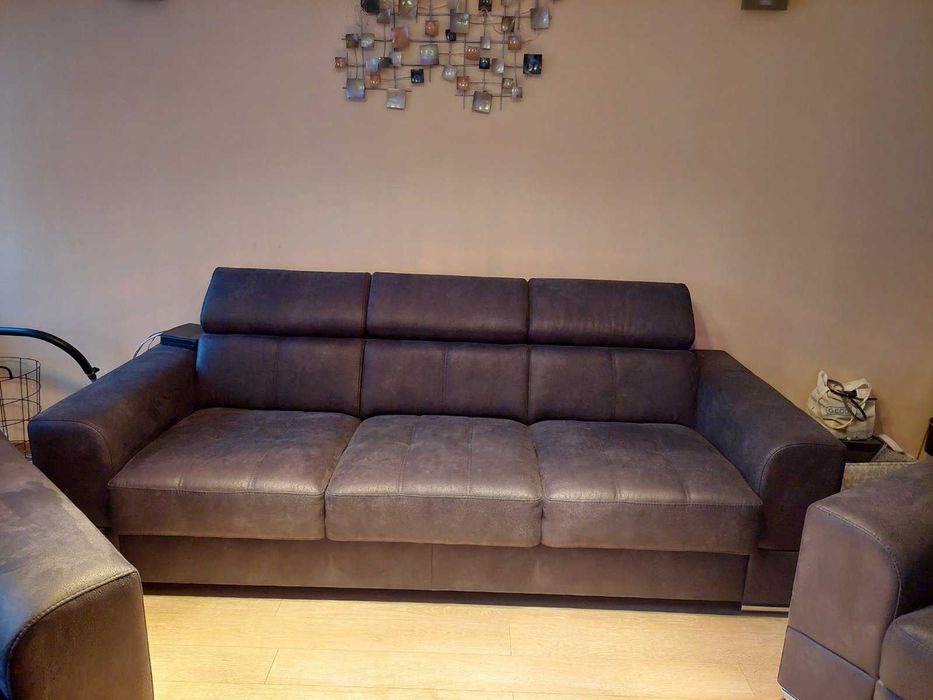 Холна гарнитура Brisel - триместен диван и две кресла с релакс система