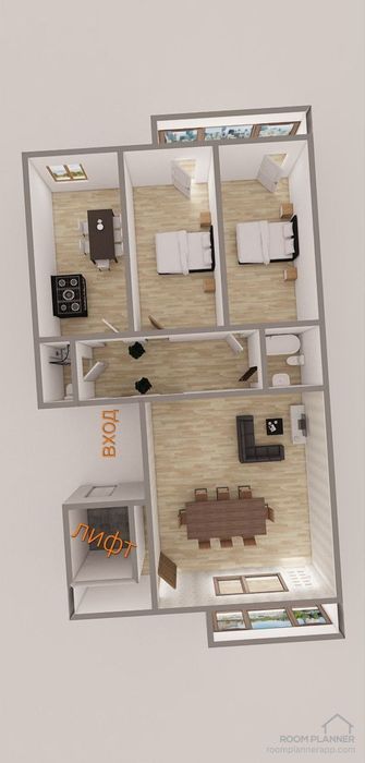 Срочно продам квартиру 120 м² Коробка