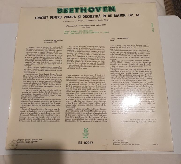 Placi Beethoven [ 2 buc.]