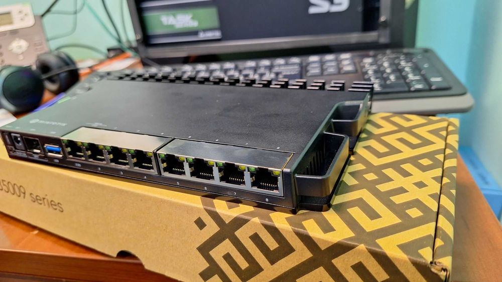 MikroTik router RB-5009UG+S+IN