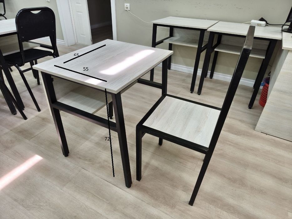 Stol stul 10 ta kamplekt