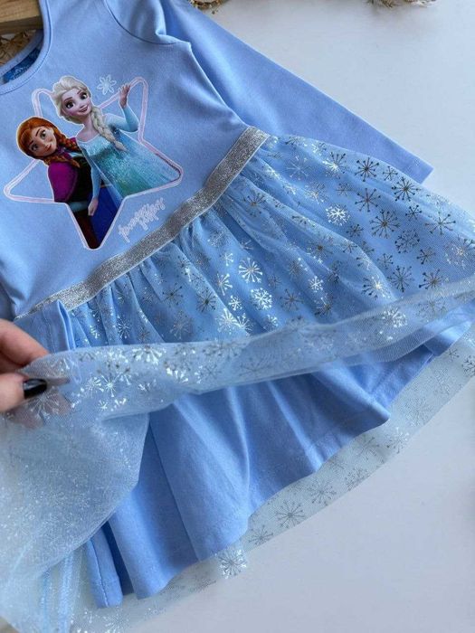 Нежная платя для девочки ЭЛЗА на 6 лет