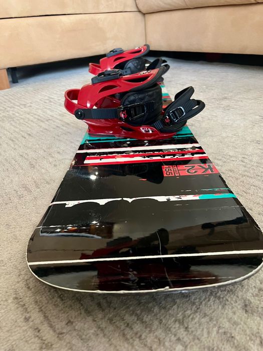 Пълен сноуборд сет: K2 Playback 155 + Union Elite M + Nidecker EU43
