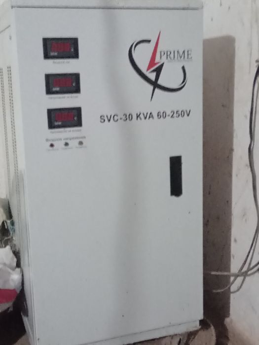 Стабилизатор SVC-30 KVA60-250V