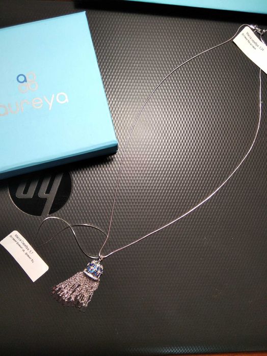 Цепочка с кулоном из серебра 925 пробы от Aureya