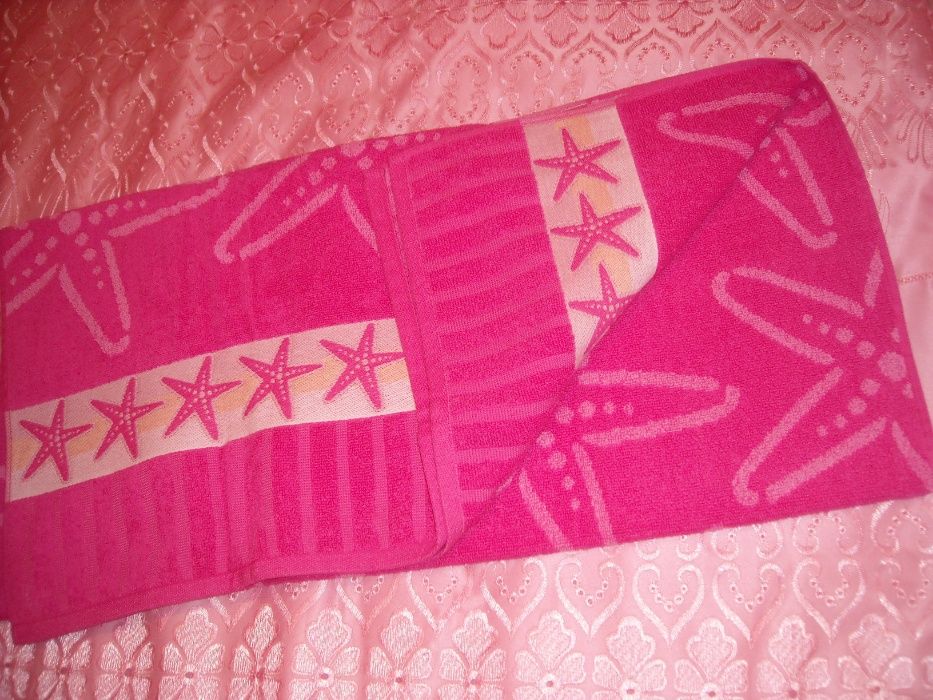 Плажен комплект в цикламено