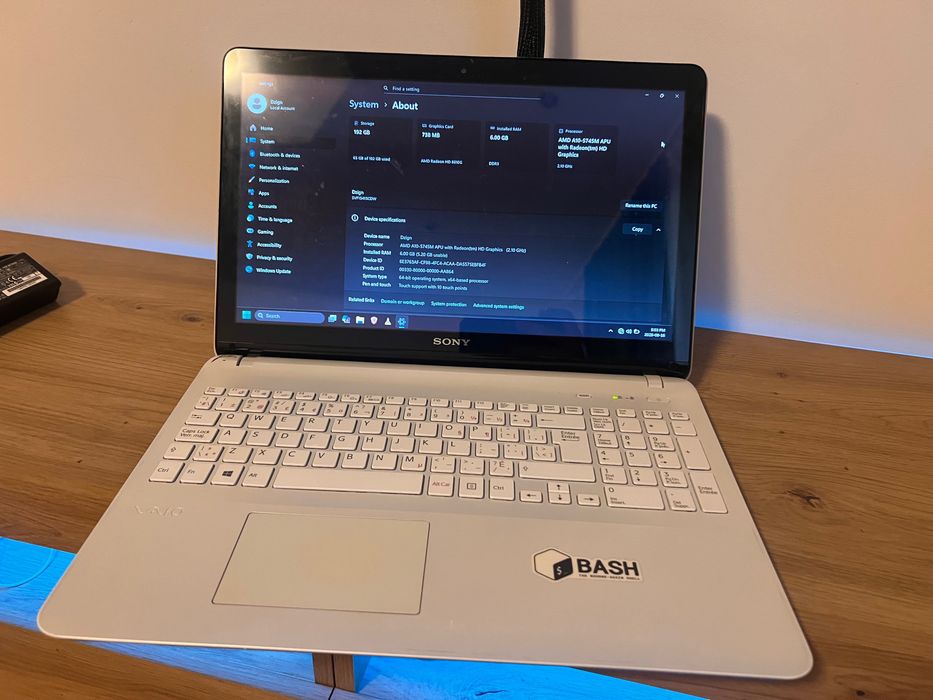 Laptop Sony Vaio 15.6”