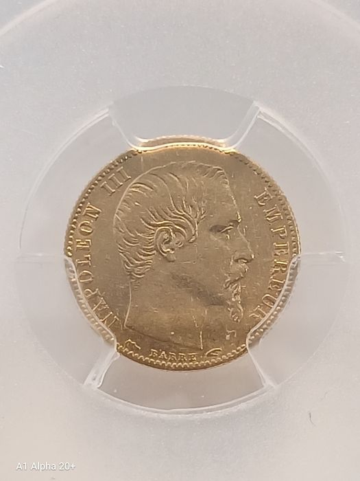 5 френски франка 1854 година