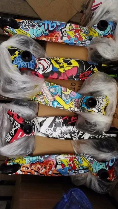 Тротинетка с Графити за деца 2 - 4 години MicMax 02